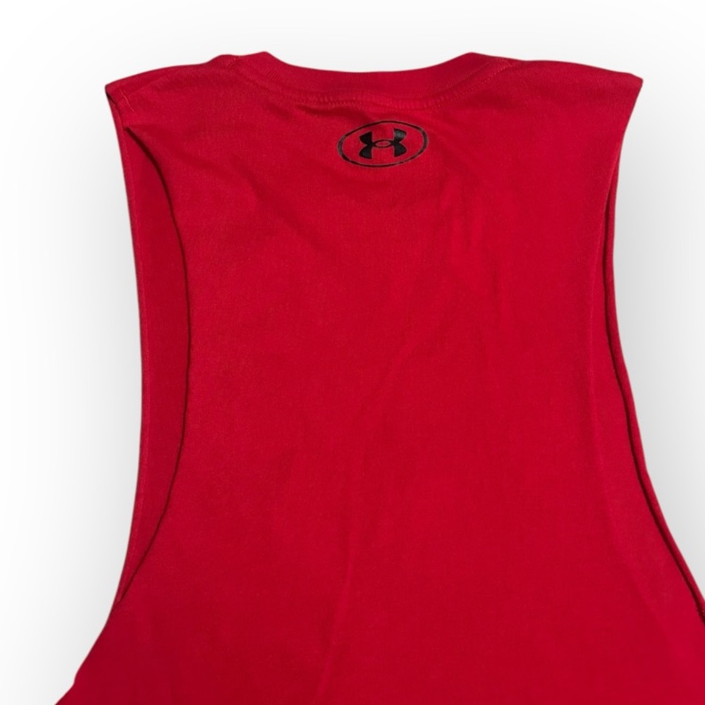 Under Armour Red Athletic Tank Top - Picture 7 of 7